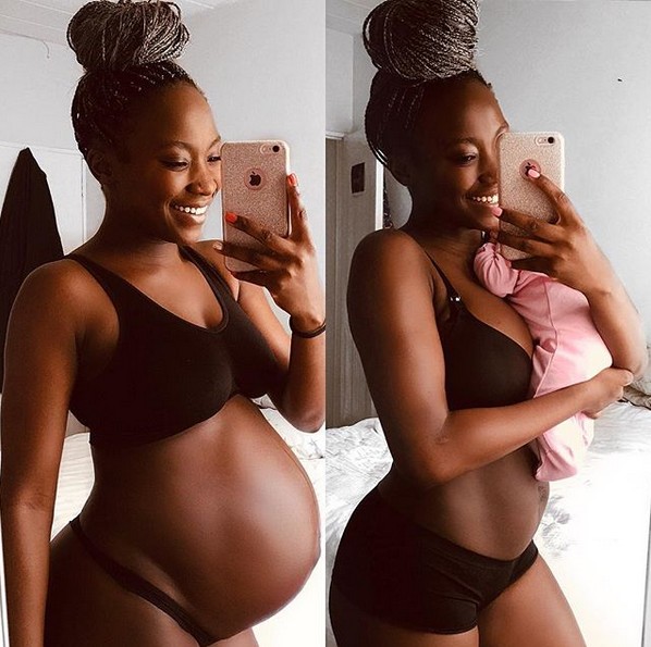 Lady Who Danced While Heavily Pregnant Shows Off Her Body 10 Days After Delivery