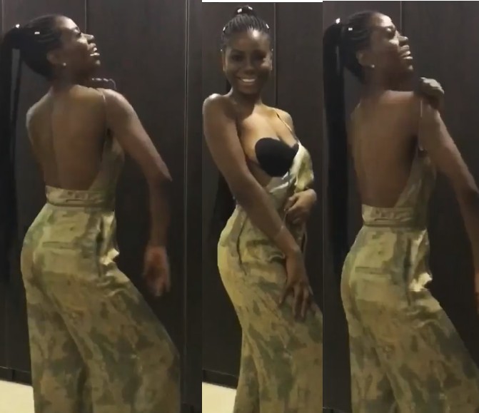 Davido’s Baby Mama “Sophia Momodu” Bares Her Boobs In Push-Up Bras Advert (Photos)