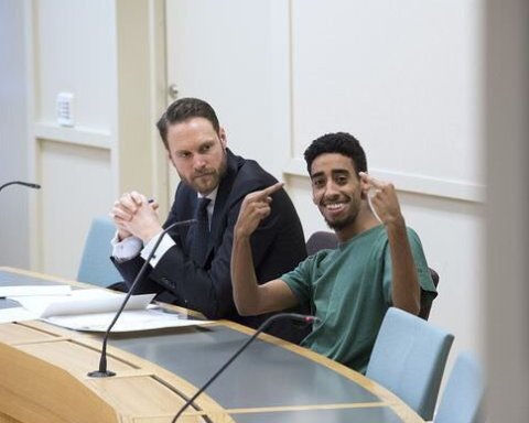 Swedish Guy All Smile In Court For Killing 3 People